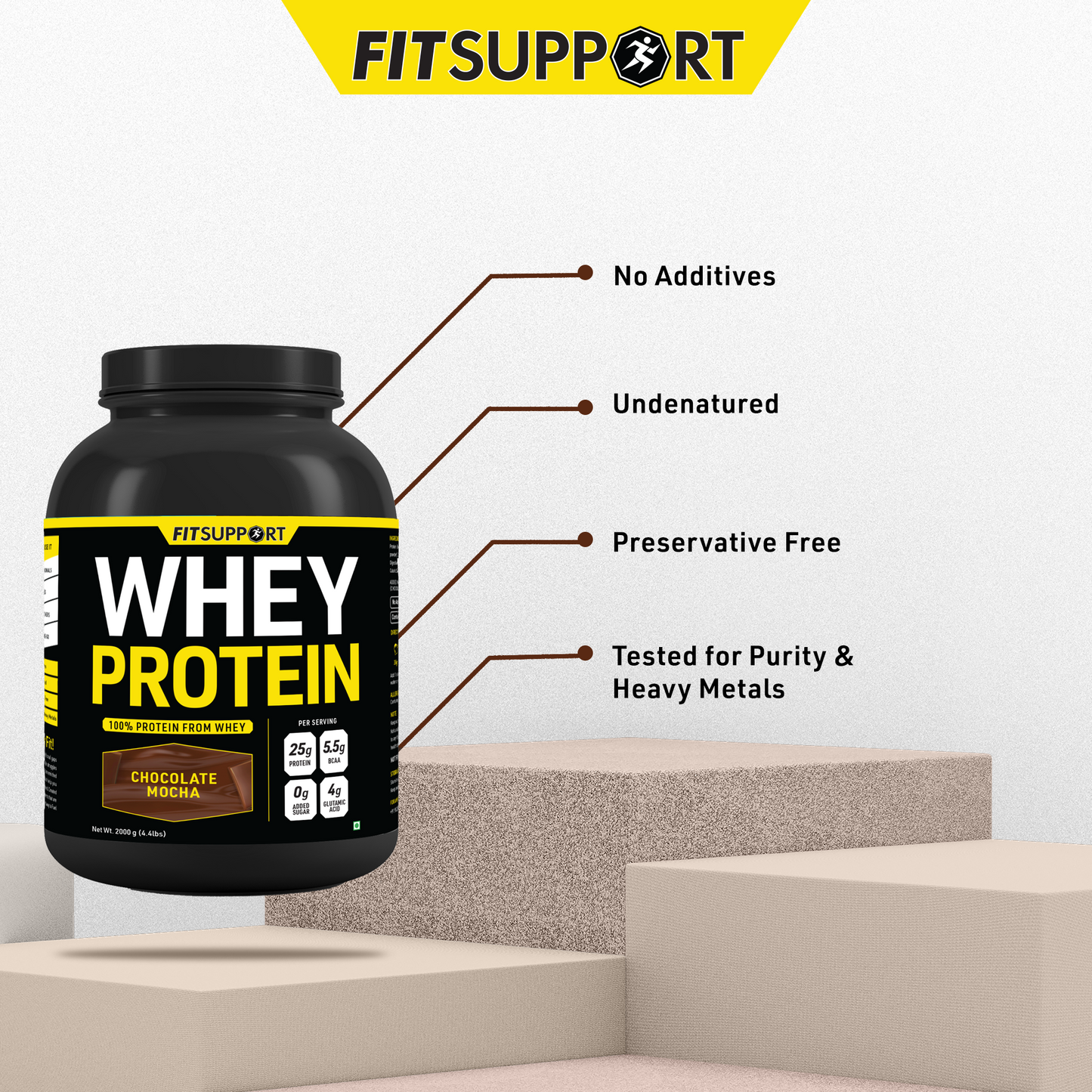 Chocolate Mocha Whey Protein (2 kg)