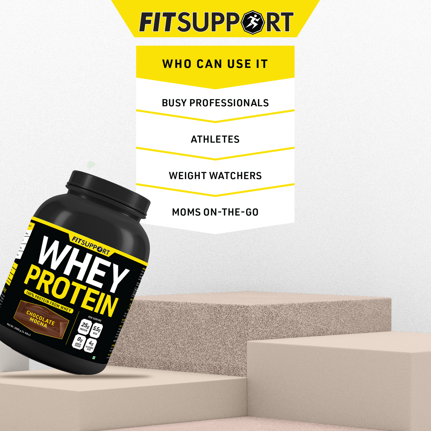 Chocolate Mocha Whey Protein (2 kg)