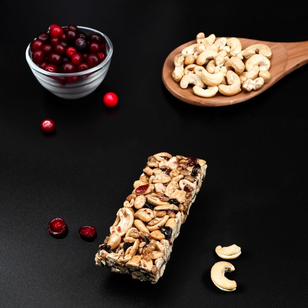 Pack of 8 | 30 gms | Salted Cashew & Cranberry Crunch