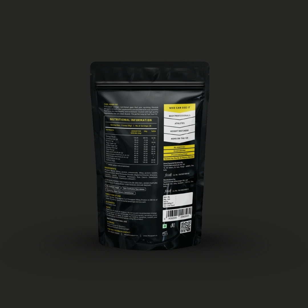 Kesar Badam Whey Protein (1+1 kg)