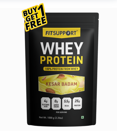 Kesar Badam Whey Protein (1+1 kg)