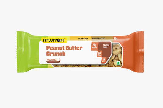 Protein Bar Peanut Butter Crunch (30 gms) (Pack of 8 )