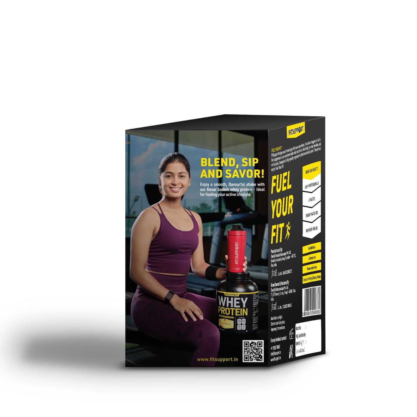 Travel pack - whey on the go | Pack of 7 | Kesar Badam