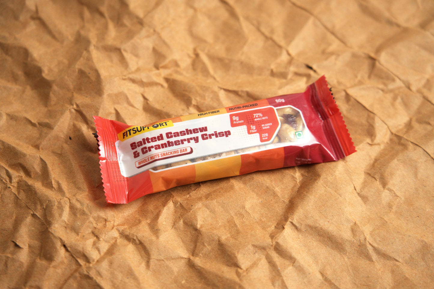 Salted Cashew & Cranberry Crunch (30 gms) (Pack of 8)