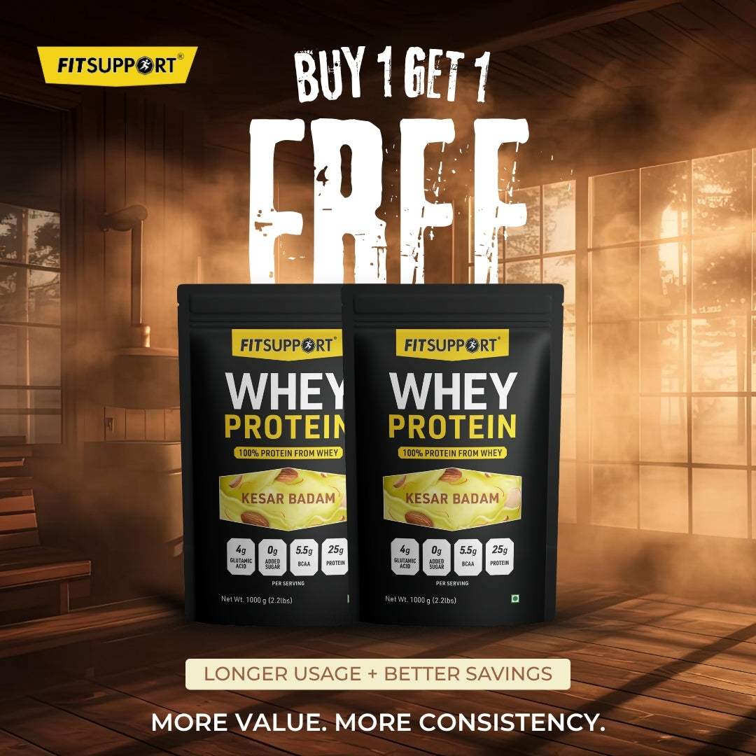 Kesar Badam Whey Protein (1+1 kg)