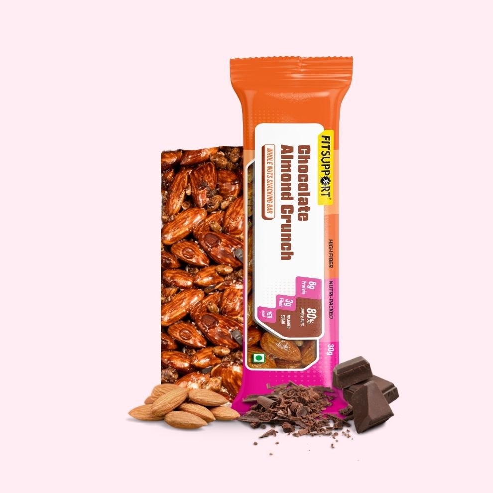 Chocolate & Almond Crunch (30 gms) ( Pack of 8 )