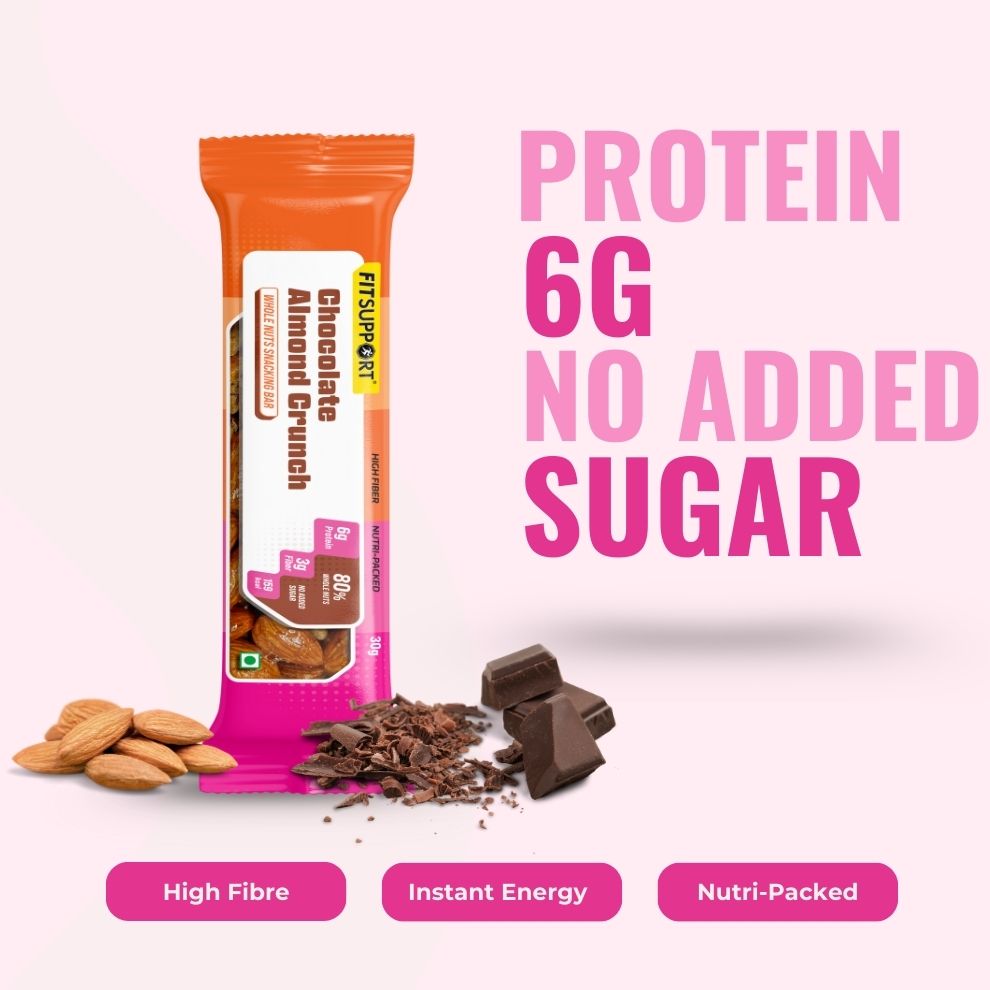 Chocolate & Almond Crunch (30 gms) ( Pack of 8 )