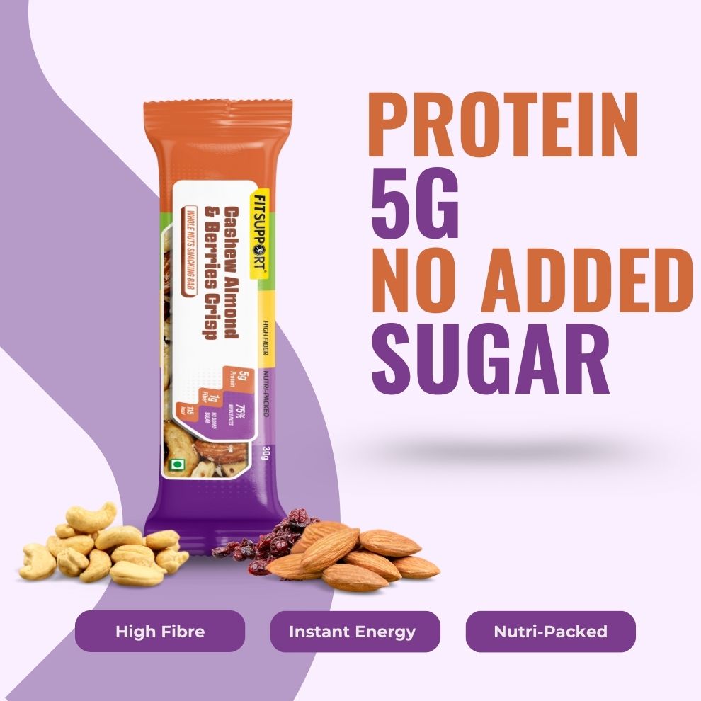 Cashew Almond & Berries Crisp (30 gms) (Pack of 8)