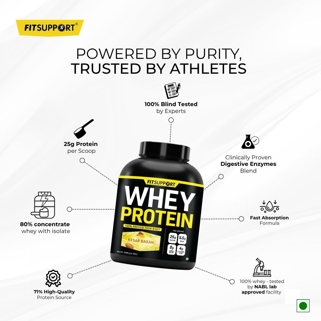 Kesar Badam Whey Protein (2 kg)