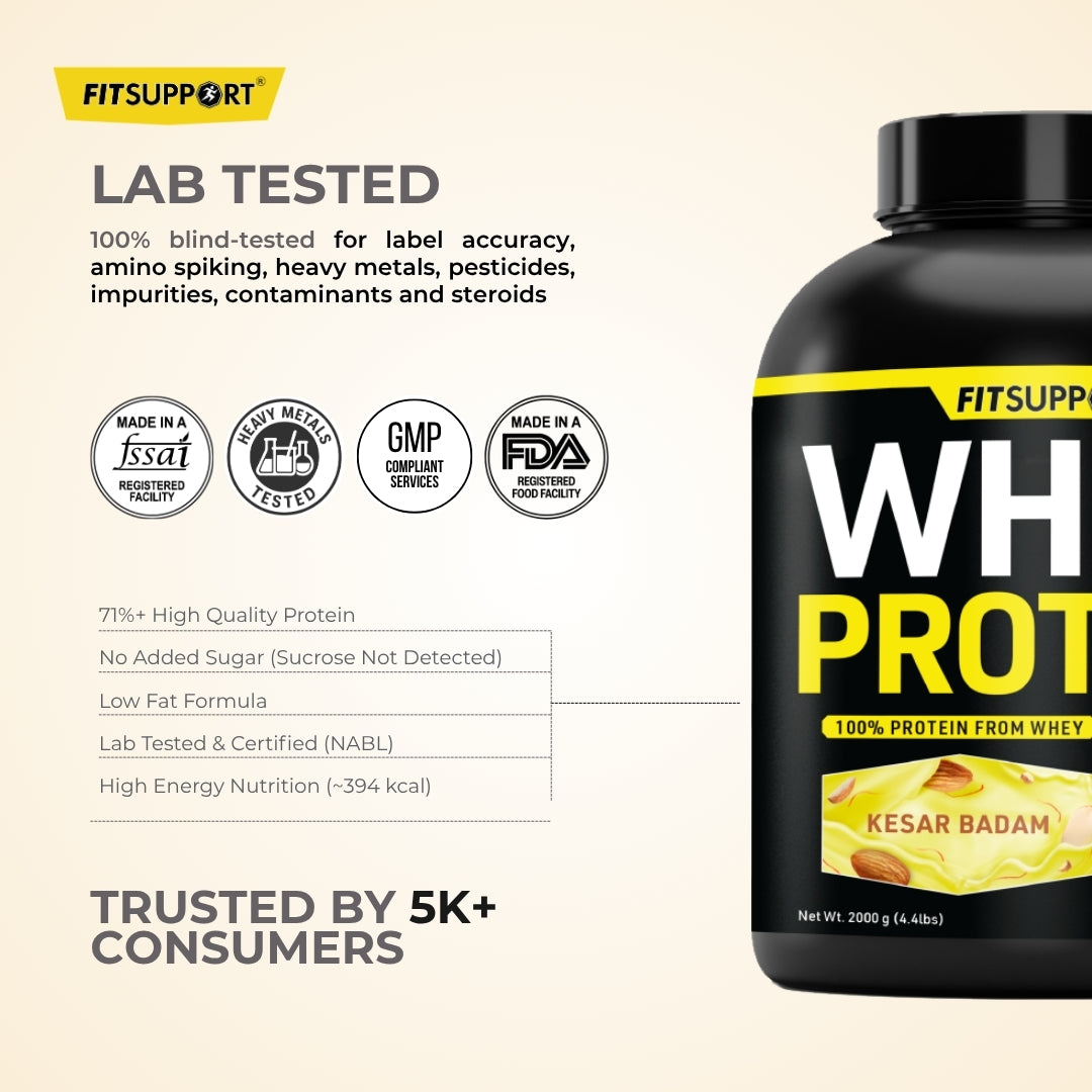 Kesar Badam Whey Protein (2 kg)