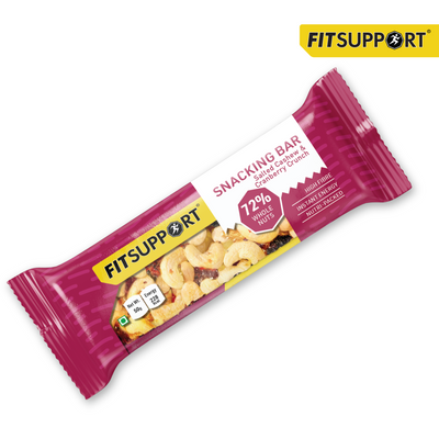Snacking Bar Salted Cranberry & Cashew Crunch (50 gms) (Pack of 6)