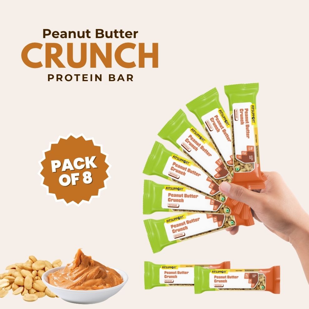 Combo offer - 1Kg Chocolate Whey + Pack of 8 | 30 gms | Peanut Protein Bar