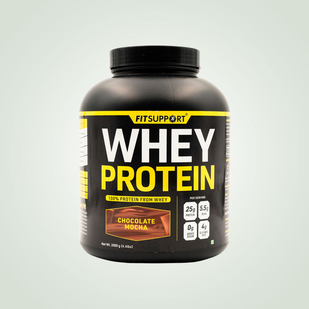 WHEY PROTEIN, CHOCOLATE MOCHA, (2kg x 2Nos.)