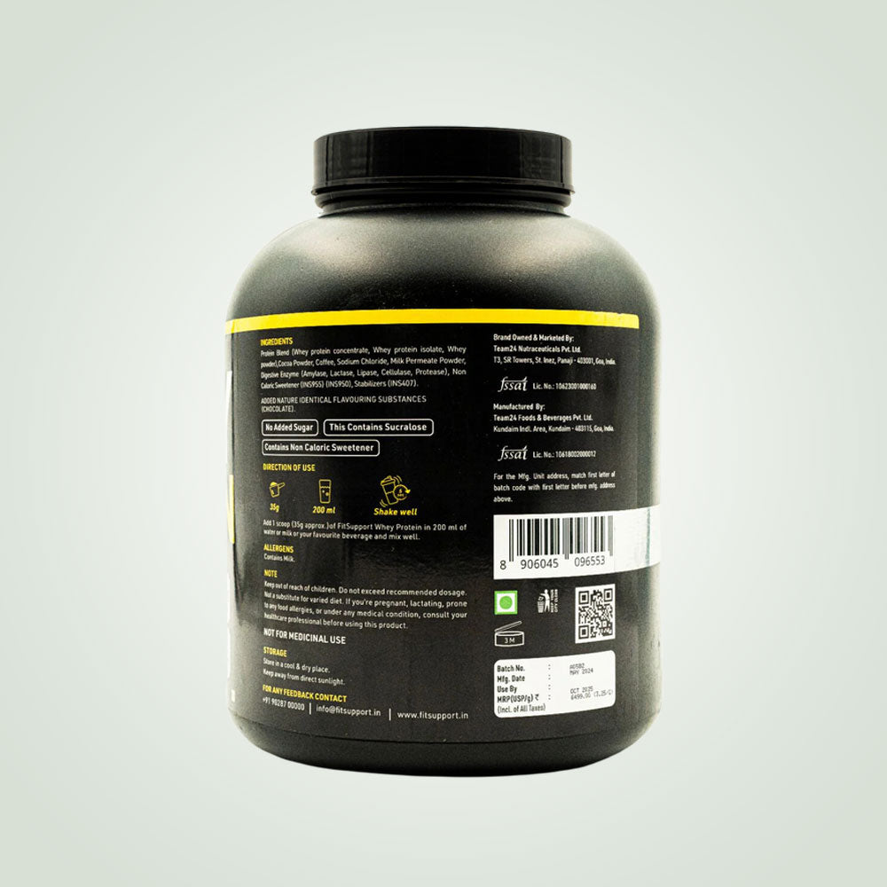 WHEY PROTEIN, CHOCOLATE MOCHA, (2kg x 2Nos.)