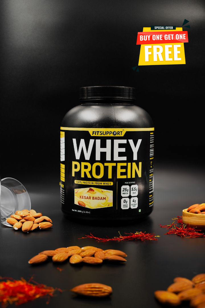 🎁 Kesar badam Whey Protein ( 2 KG ) (100% off)