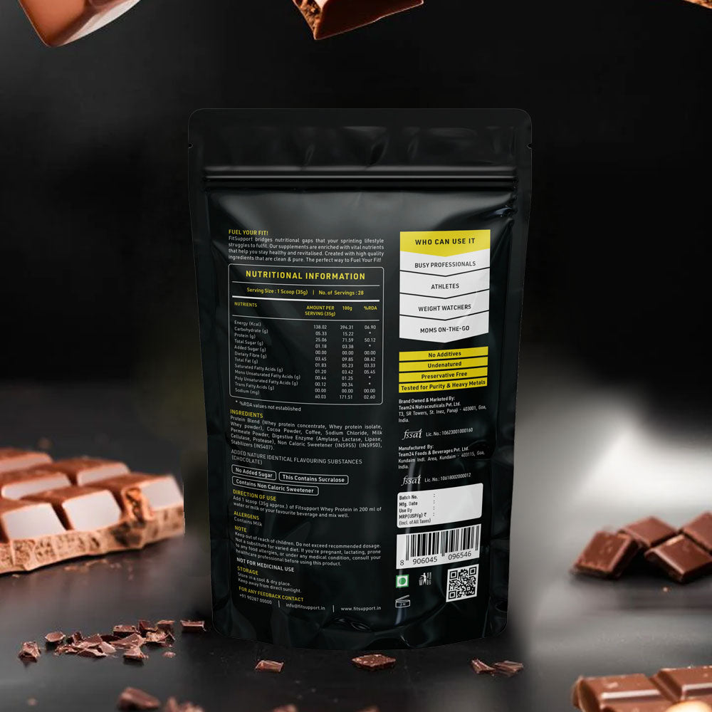 WHEY PROTEIN, CHOCOLATE MOCHA (1kg x 2Nos.)